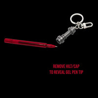 Portachiavi Penna Gel LEGO Spada Laser Star Wars con inchiostro Rosso