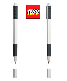 Set 2 Penne Ufficiali LEGO con inchiostro di colore Nero