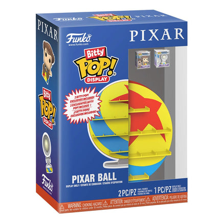 Display Contenitore Funko Bitty Pop Disney Pixar Ball 2 Pack Woody Luxo