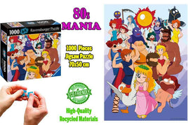 Puzzle Pollon 80s mania 1.000 Pezzi Ravensburger