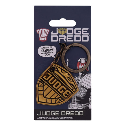 Portachiavi in metallo 2000 AD Judge Dredd Mega-City One Limited Edition