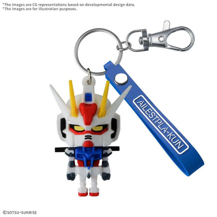 Portachiavi gommato Robot Aile Stpla-kun Mascot Gundam