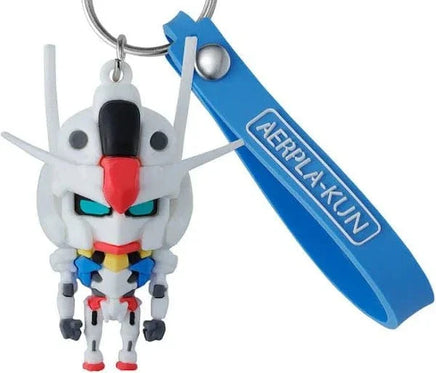 Portachiavi gommato Robot Aerplakun Mascot Gundam
