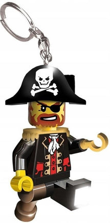 Portachiavi luminoso LEGO Led Capitan Brickbeard Pirata 8 cm