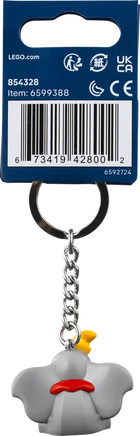 Portachiavi con minifigure LEGO Elefantino Dumbo Walt Disney