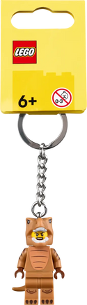 Portachiavi con minifigure LEGO Uomo Dinosauro T Rex V46 854317
