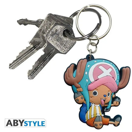 Portachiavi in pvc One Piece Chopper Abystyle