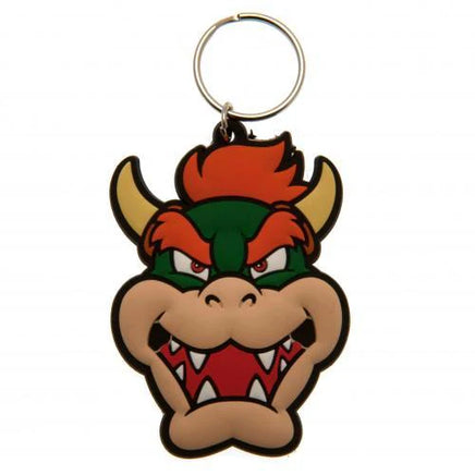 Portachiavi gommato Nintendo Supermario Bowser