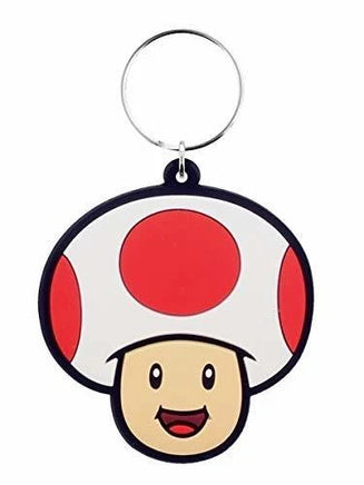 Portachiavi gommato Nintendo Supermario Toad