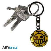 Portachiavi in metallo smaltato One Piece Trafalgar Law Abystyle