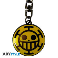 Portachiavi in metallo smaltato One Piece Trafalgar Law Abystyle