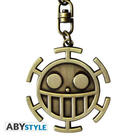 Portachiavi in metallo smaltato One Piece Trafalgar Law  3d Abystyle
