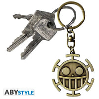 Portachiavi in metallo smaltato One Piece Trafalgar Law  3d Abystyle