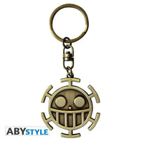 Portachiavi in metallo smaltato One Piece Trafalgar Law  3d Abystyle