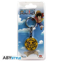 Portachiavi in metallo smaltato One Piece Trafalgar Law Abystyle