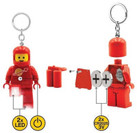 Portachiavi luminoso LEGO Led Astronauta Rosso 8 cm