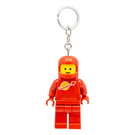Portachiavi luminoso LEGO Led Astronauta Rosso 8 cm