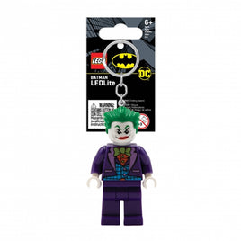Portachiavi luminoso LEGO Led Dc Comics Joker Batman 8 cm