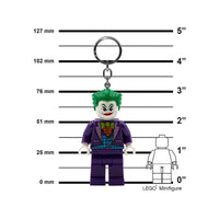 Portachiavi luminoso LEGO Led Dc Comics Joker Batman 8 cm