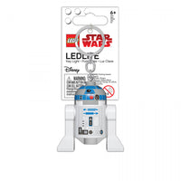 Portachiavi luminoso LEGO Led Star Wars Robot R2D2 5 cm