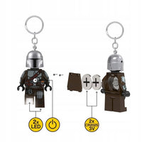 Portachiavi luminoso LEGO Light Up Star Wars The Mandalorian 8 cm