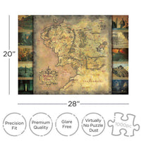 Puzzle Lord of the Rings Signore degli Anelli 1000 pezzi