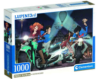Puzzle Anime Collection Lupin the 3rd Chase Jigsaw 1.000 Pezzi Clementoni