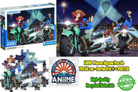 Puzzle Anime Collection Lupin the 3rd Chase Jigsaw 1.000 Pezzi Clementoni