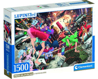 Puzzle XL Anime Collection Lupin the 3rd Explosion 1.500 Pezzi Clementoni
