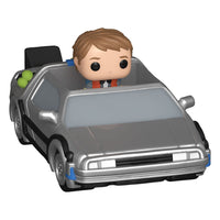 Funko Bitty Pop Ritorno al Futuro Figure Marty McFly e Time Machine Delorean