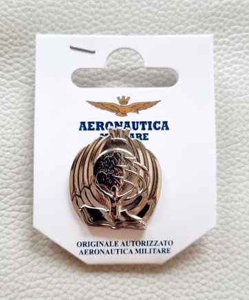 Spilla da occhiello in metallo smaltato Scuola Marescialli Aeronautica Militare