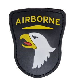 Rubberized Patch Eagle Paratroopers Airborne US Army 6x8 cm