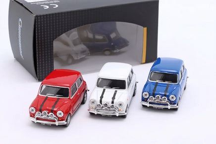 Set 3 Modellini Mini Cooper Austin Morris 1967 Cararama 1:43 The Italian Job