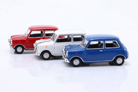 Set 3 Modellini Mini Cooper Austin Morris 1967 Cararama 1:43 The Italian Job