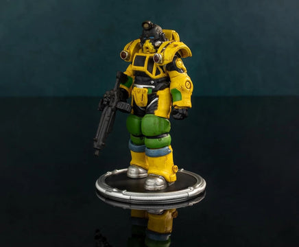 Fallout Mini Figures 2-Pack Set A Excavator & Vault Boy Gun Pvc
