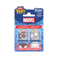 Funko Bitty Pop Spiderman 2 Pack Marvel Miles Morales Ghost Spider