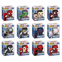 Funko Bitty Pop 12 Pack Spiderman Marvel Miles Morales Ghost Spider Venom Goblin