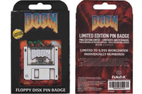Spilla Videogame Doom Floppy Disk Pin Badge Limited Edition