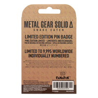 Spilla in metallo smaltato Metal Gear Solid Fox Unit Limited Edition Fanattik