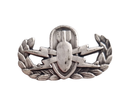 Spilla in metallo Explosive Ordnance Disposal EOD The Crab US Army
