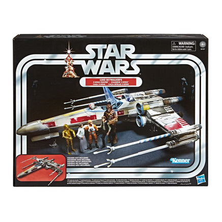 Modellino 1/18 Caccia Star Wars Vintage Luke Skywalker Red 5 X-Wing Exclusive