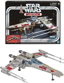 Modellino 1/18 Caccia Star Wars Vintage Luke Skywalker Red 5 X-Wing Exclusive