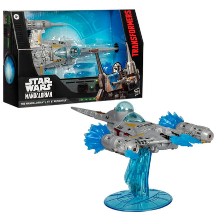 Action figure Star Wars x Transformers The Mandalorian N-1 Starfighter