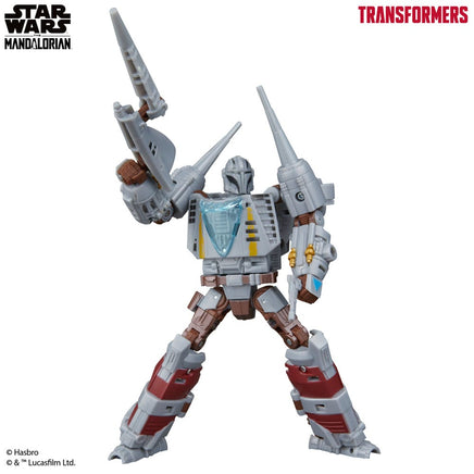 Action figure Star Wars x Transformers The Mandalorian N-1 Starfighter
