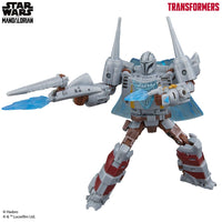 Action figure Star Wars x Transformers The Mandalorian N-1 Starfighter