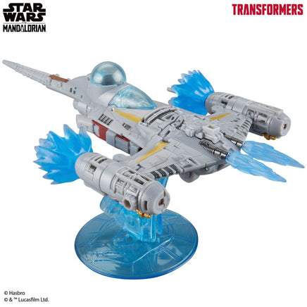 Action figure Star Wars x Transformers The Mandalorian N-1 Starfighter