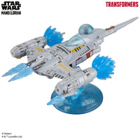 Action figure Star Wars x Transformers The Mandalorian N-1 Starfighter