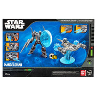 Action figure Star Wars x Transformers The Mandalorian N-1 Starfighter