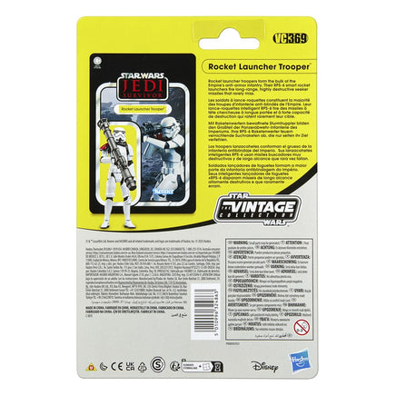 Action Figure Jedi Survivor Rocket Launcher Trooper Star Wars Vintage Collection