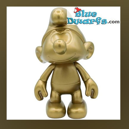 Action Figure in vinile Puffo Oro Matt Gold 19 cm Global Smurfday
